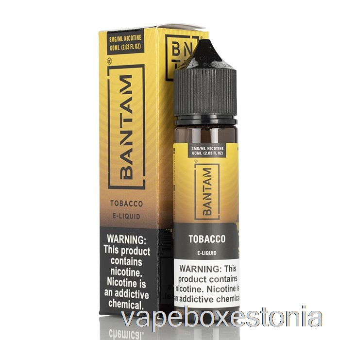 Vape Box Estonia Tubakas - Bantam Vape - 60ml 0mg